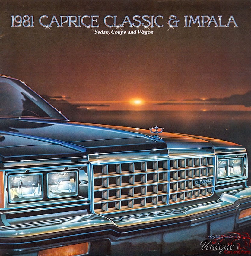 1981 Chevrolet Caprice Impala Brochure Page 8
